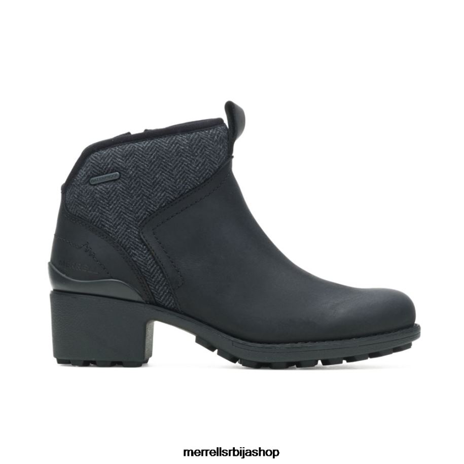 Жене Цхатеау ИИ мид пулл водоотпоран (ј000886) Merrell црни/угаљ ципеле 6X68L1151