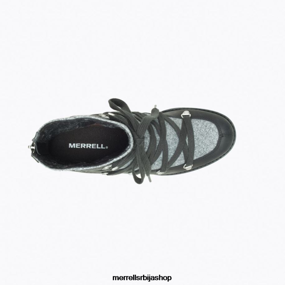 Жене схилох ии топло (ј004420) Merrell црн ципеле 6X68L1121
