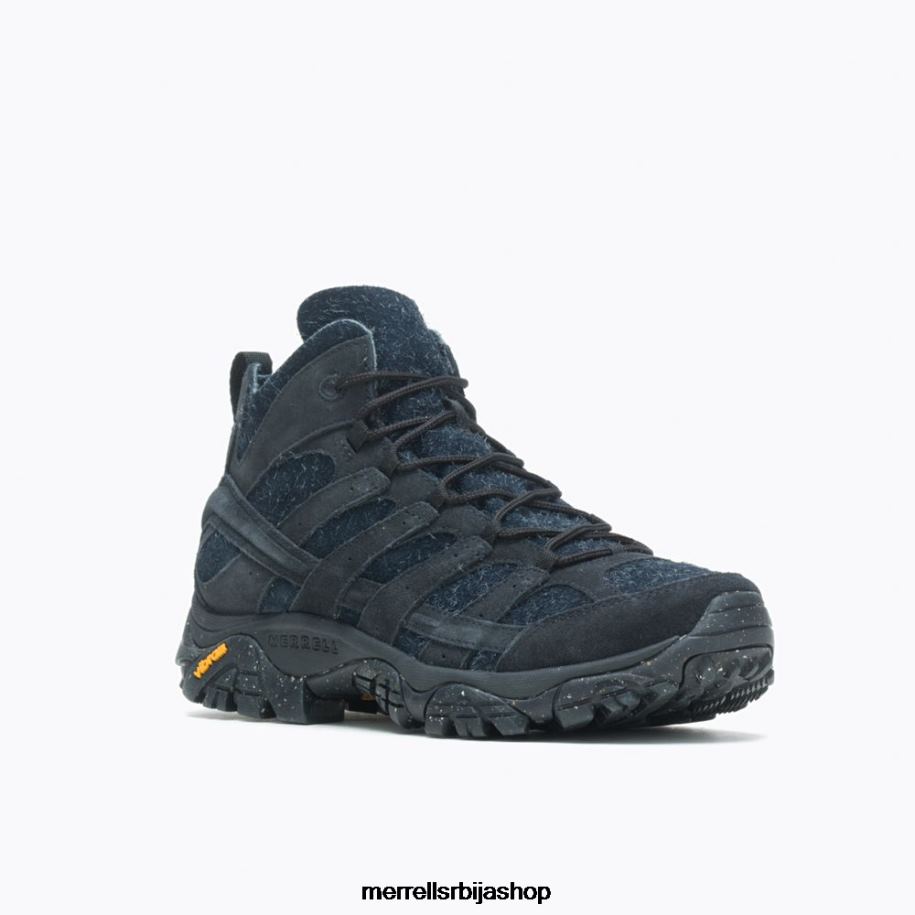 Жене моаб 2 децон мид (ј005370) Merrell црн ципеле 6X68L1326