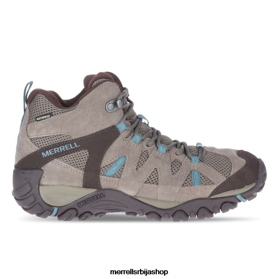 Жене деверта 2 мид водоотпоран (ј034744) Merrell соко / војник ципеле 6X68L1269