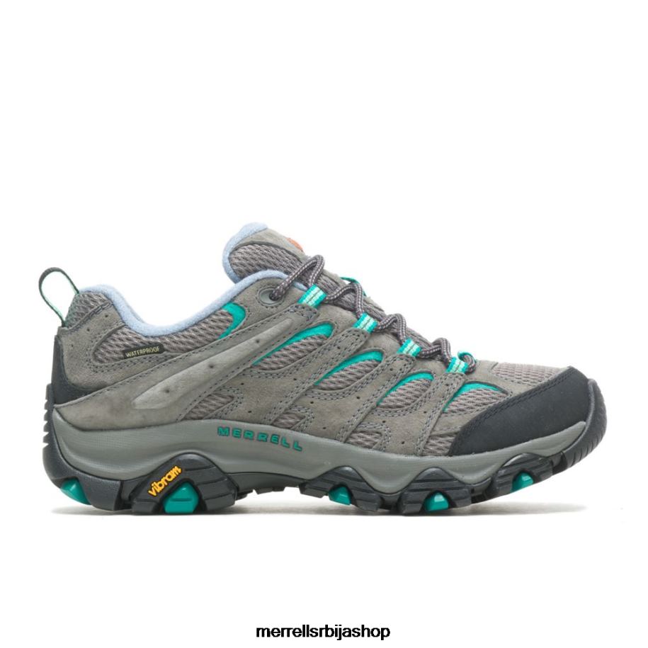 Жене моаб 3 водоотпоран (ј035860) Merrell гранит / марина ципеле 6X68L1030