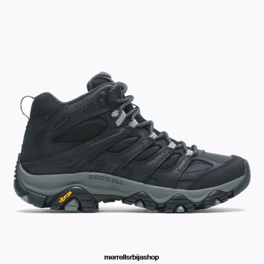 Жене моаб 3 термо мид водоотпоран (ј036616) Merrell црна/палома ципеле 6X68L1223