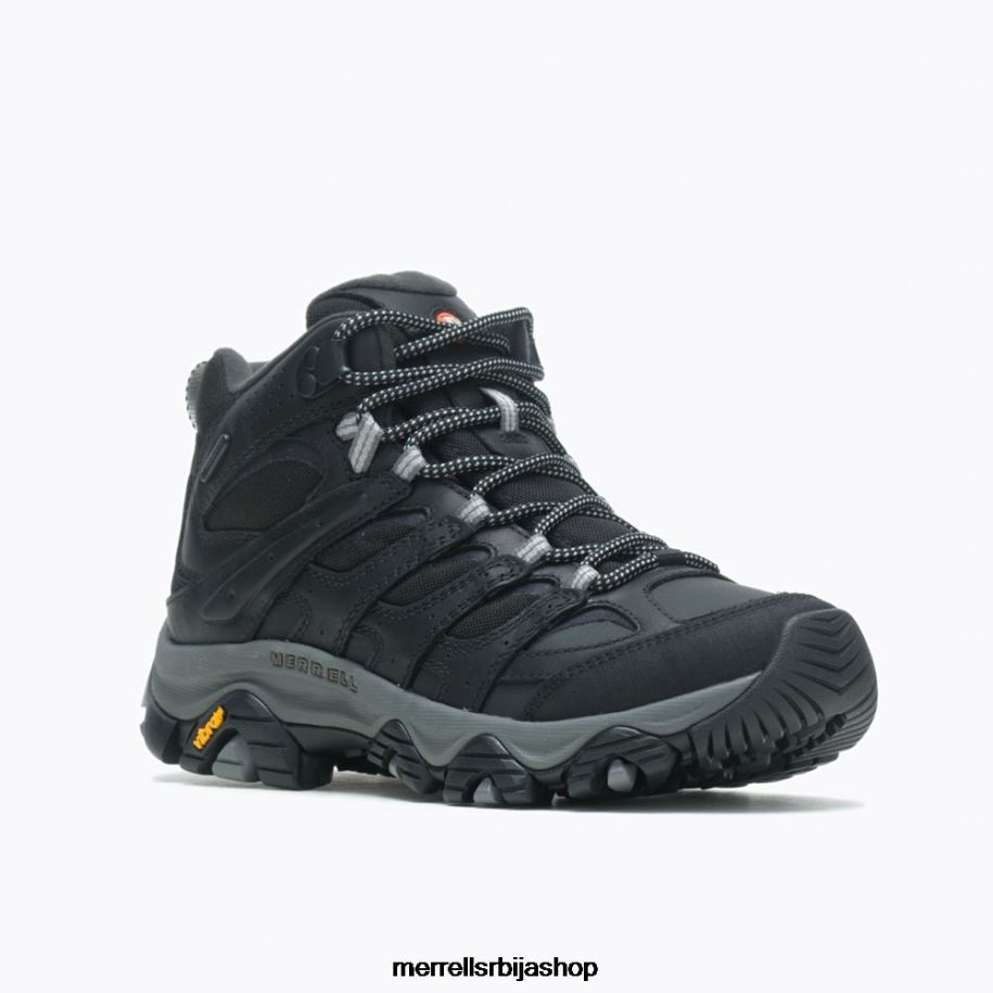 Жене моаб 3 термо мид водоотпоран (ј036616) Merrell црна/палома ципеле 6X68L1223