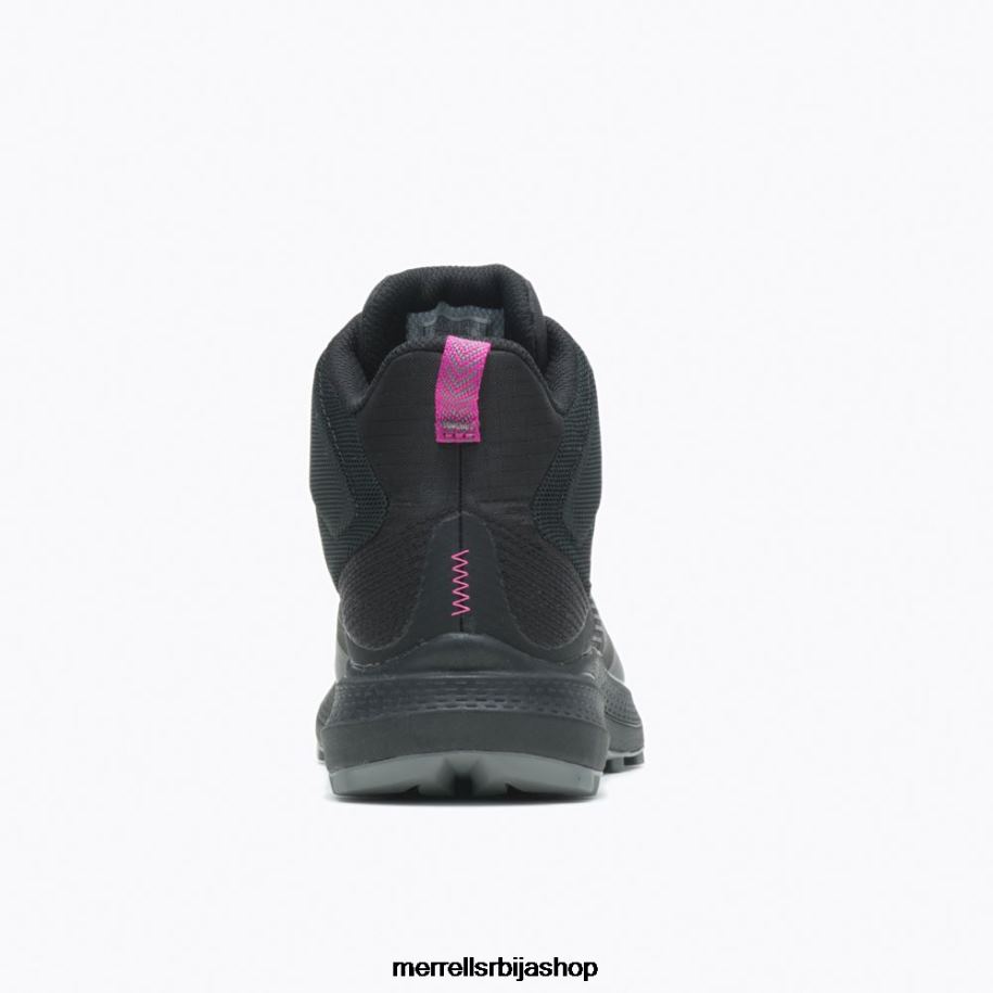 Жене мкм 3 мид горе-тек (ј135520) Merrell црна/фуксија ципеле 6X68L1165