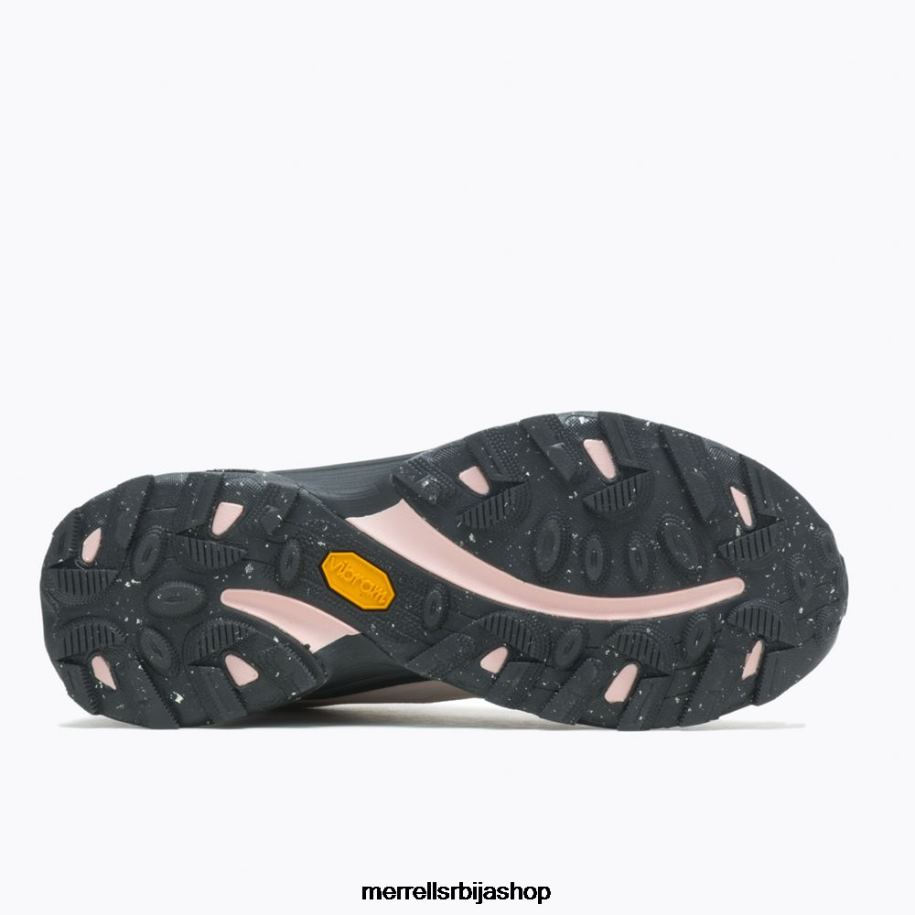 Жене моаб спеед мид горе-тек к свеати бетти (ј500228) Merrell бела/ружичаста ципеле 6X68L1339