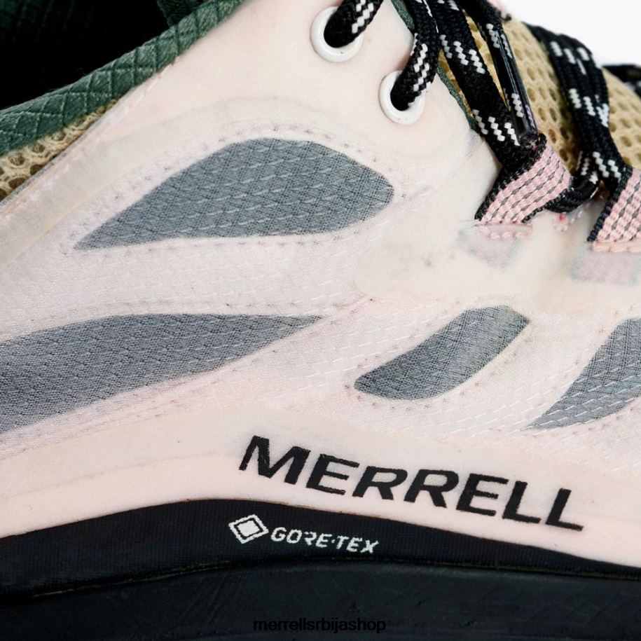 Жене моаб спеед мид горе-тек к свеати бетти (ј500228) Merrell бела/ружичаста ципеле 6X68L1339