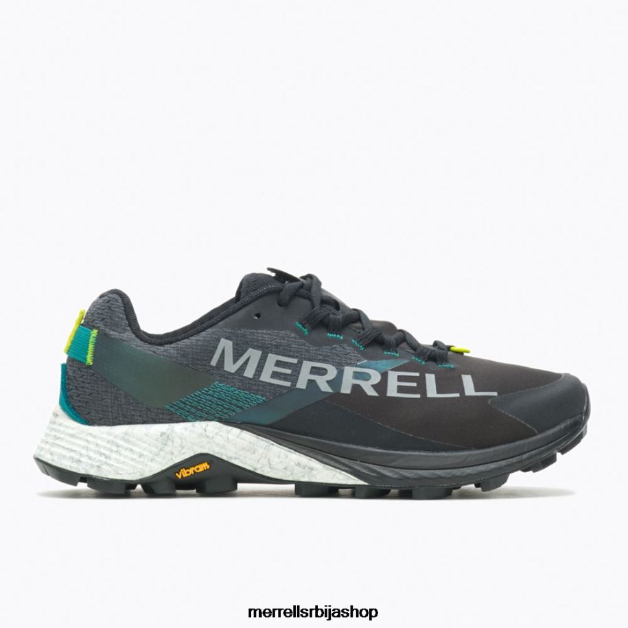 Жене мтл лонг ски 2 схиелд (ј067432) Merrell црно/жад ципеле 6X68L1203