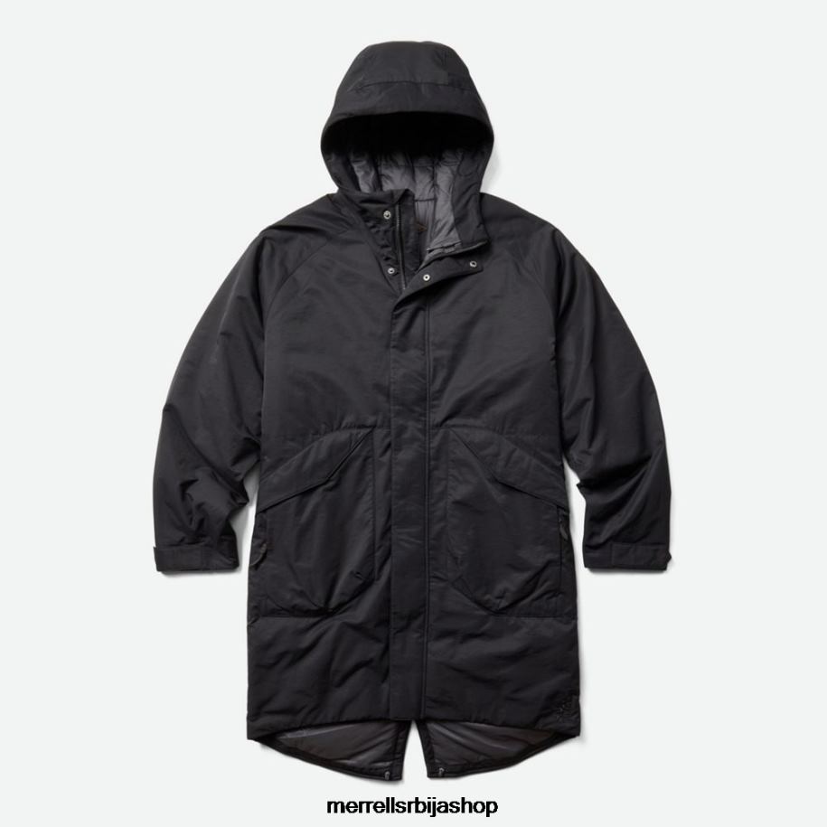 Жене каидоу изолована парка средње тежине (јмф26494-010) Merrell црн Одећа 6X68L536