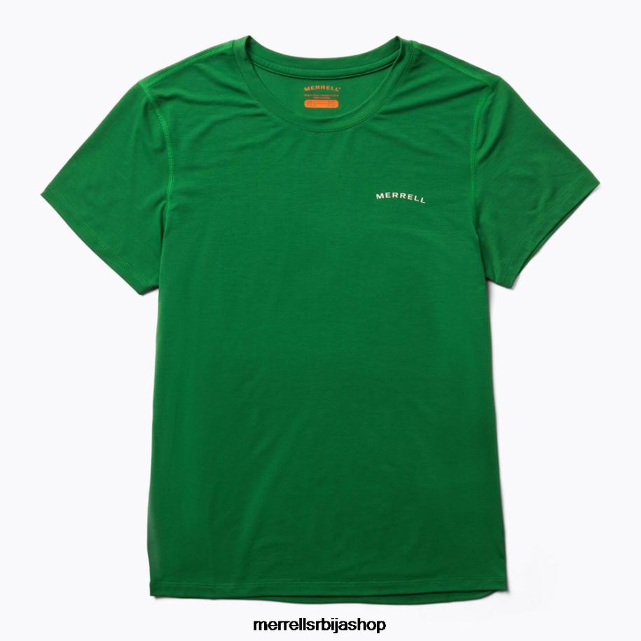 Жене мајица за сваки дан са тенцел (јвс26442-320) Merrell обилно зелено Одећа 6X68L1001