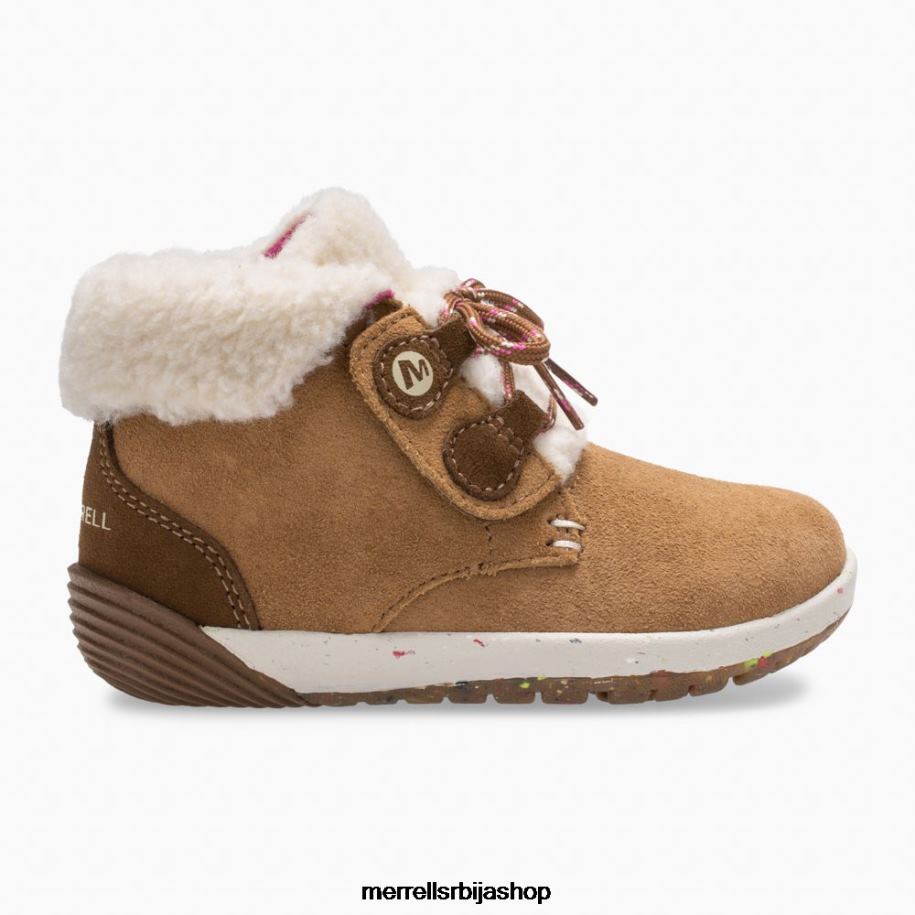 клинци голи кораци какао мл. боот (мл163228) Merrell кестен антилоп ципеле 6X68L1468