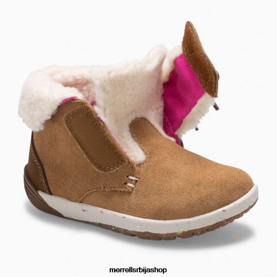 клинци голи кораци какао мл. боот (мл163228) Merrell кестен антилоп ципеле 6X68L1468