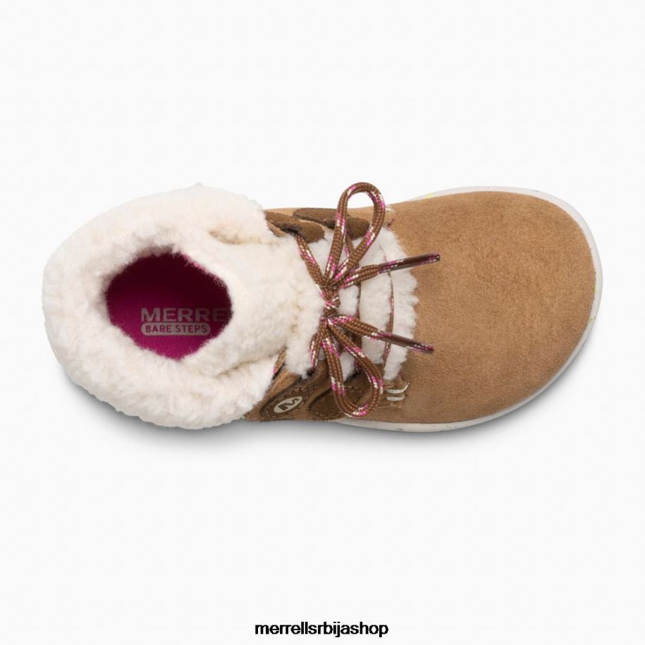 клинци голи кораци какао мл. боот (мл163228) Merrell кестен антилоп ципеле 6X68L1468