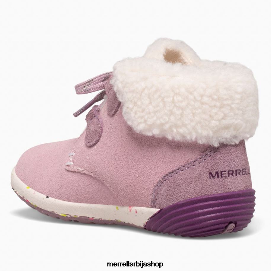 клинци голи кораци какао мл. боот (мл166246) Merrell прашњаво розе ципеле 6X68L1467