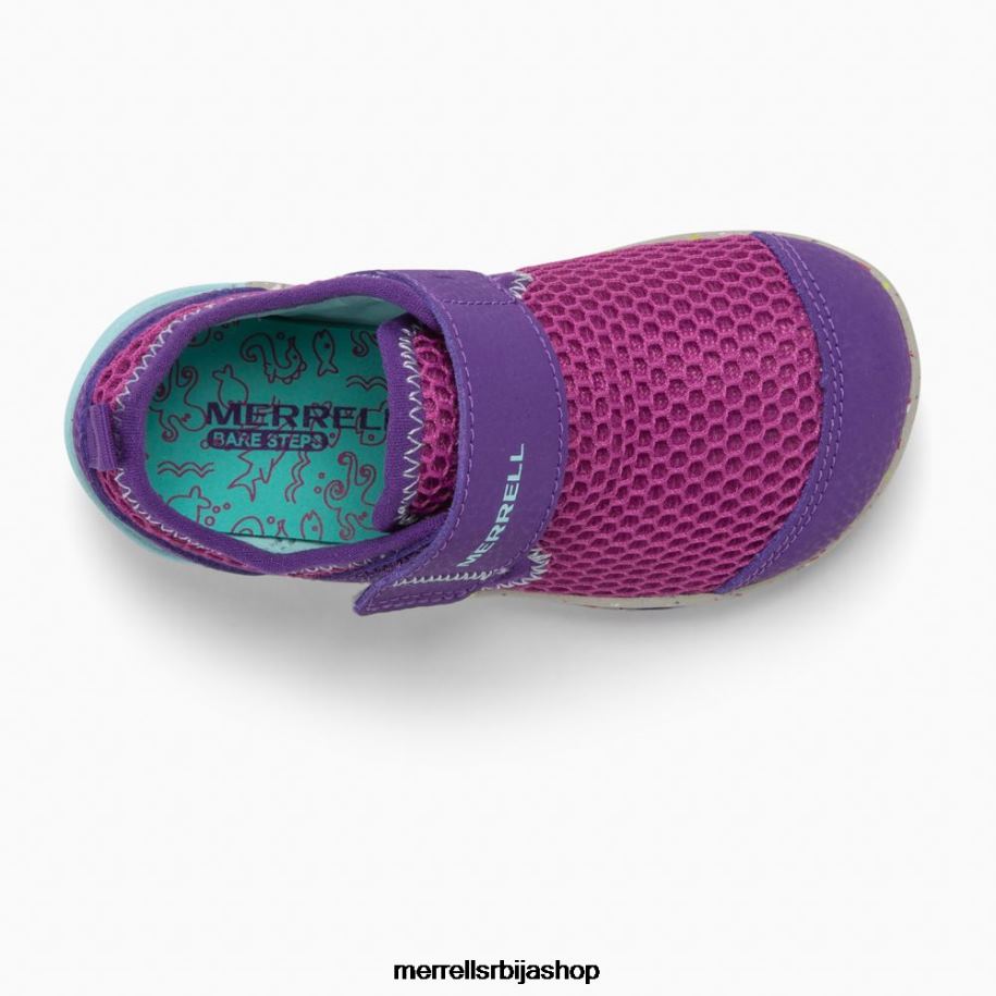 клинци баре степс х2о патике (мл164494) Merrell љубичасто/тиркизно ципеле 6X68L1395