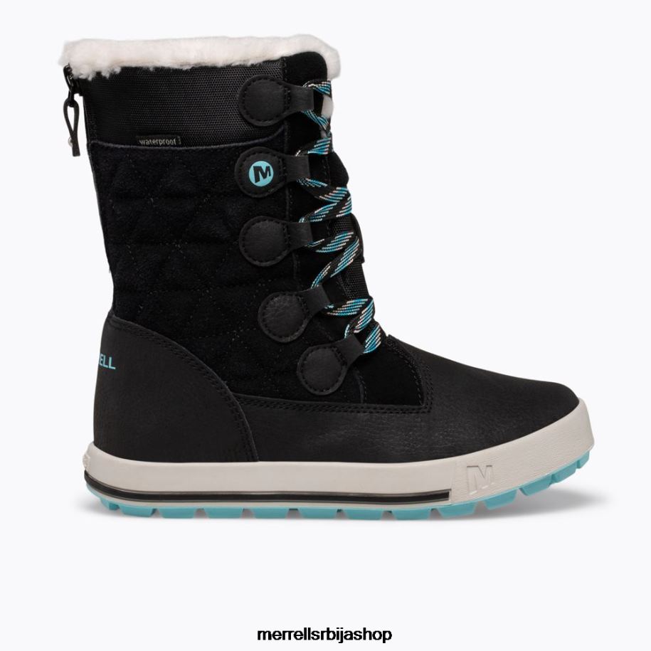 клинци Хеиди водоотпорне чизме (мк163215к) Merrell црн ципеле 6X68L1505