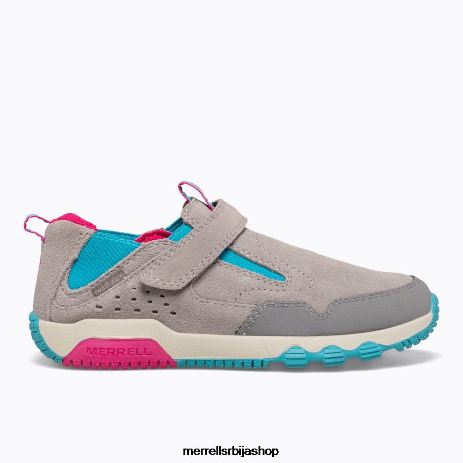 клинци слободно лутање у џунгли (мк165222) Merrell сива/турк/бобица ципеле 6X68L1425