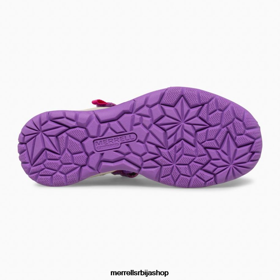 клинци вилин коњиц сандале (мк165698к) Merrell љубичаста/наранџаста ципеле 6X68L1415