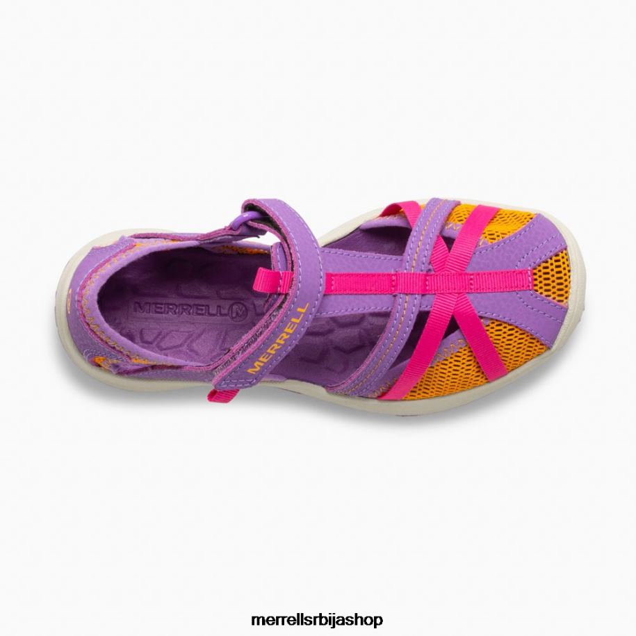 клинци вилин коњиц сандале (мк165698к) Merrell љубичаста/наранџаста ципеле 6X68L1415
