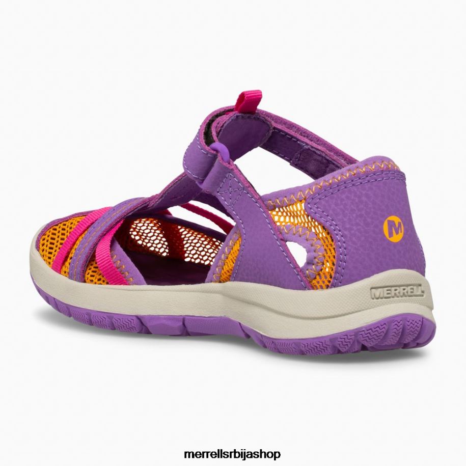 клинци вилин коњиц сандале (мк165698к) Merrell љубичаста/наранџаста ципеле 6X68L1415