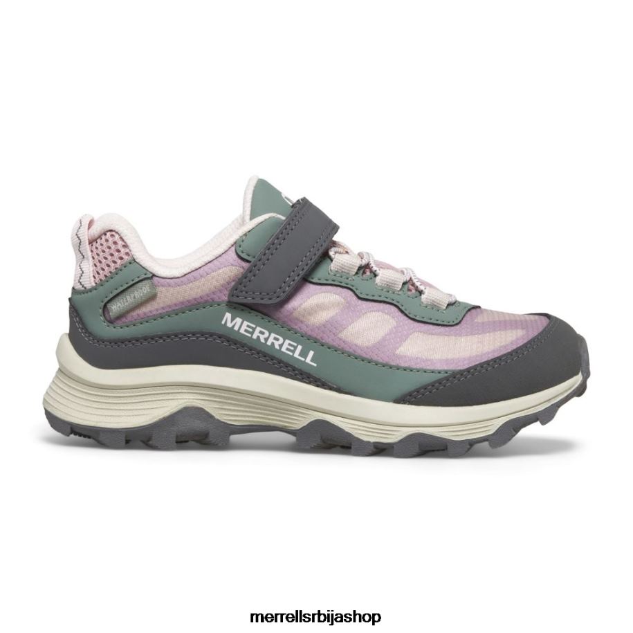 клинци моаб брзина ниска клима водоотпоран (мк167235) Merrell прашњаво розе/маслинасто ципеле 6X68L1361