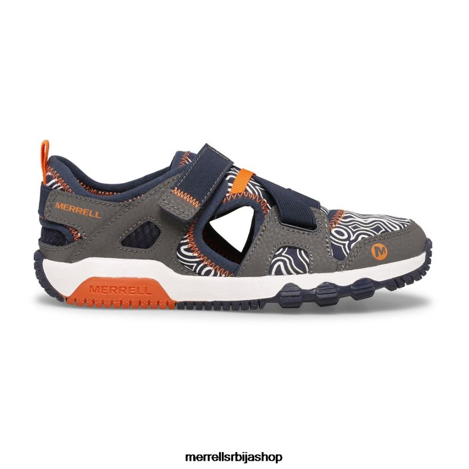 клинци хидро фрее роам цхрома монарцх сандале (мк265855к) Merrell сива/плава ципеле 6X68L1503