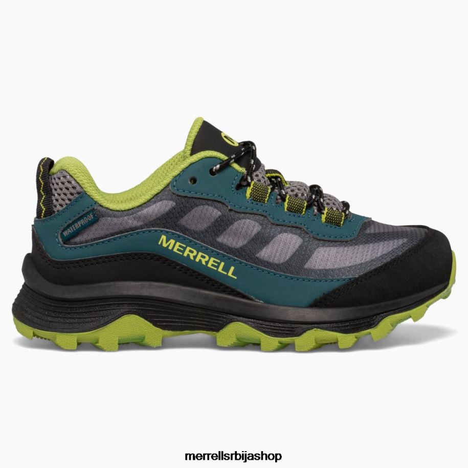 клинци моаб брзина ниска водоотпоран (мк266264) Merrell тамно зелено/црно ципеле 6X68L1370