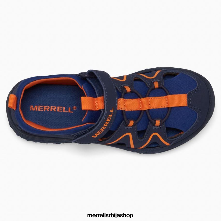 клинци хидро истраживач (мк266963) Merrell морнарско/наранџаста ципеле 6X68L1410