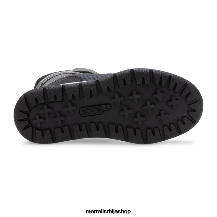 клинци водоотпорна чизма за снег црусх 2.0 (мк263125к) Merrell црно/сиво ципеле 6X68L1507