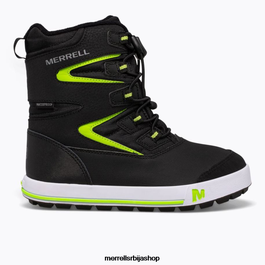 клинци пртљажник за снег 3.0 (мк265035к) Merrell црна/сива/зелена ципеле 6X68L1480