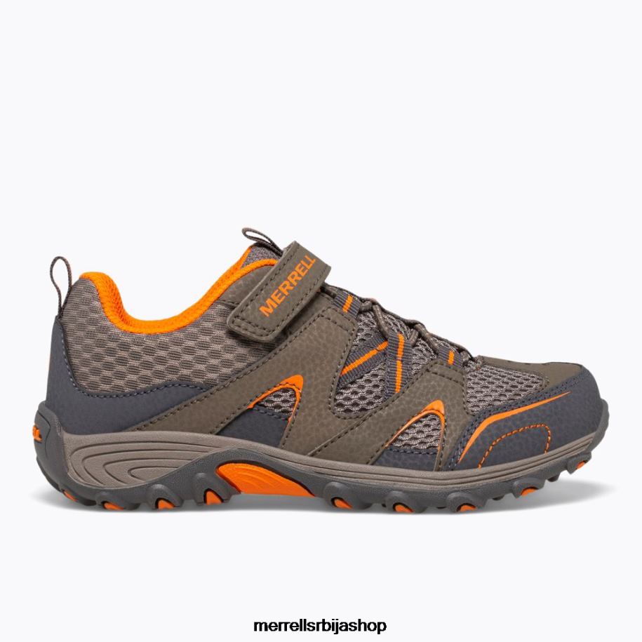 клинци ципела за лов на трагове (ми57109) Merrell пушка / наранџаста ципеле 6X68L1462