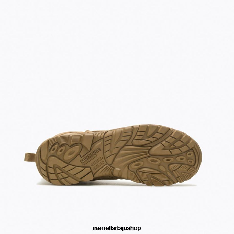 мушкарци моаб 2 8'' чизме за одбрану са патентним затварачем (ј099371) Merrell тамни којот ципеле 6X68L448