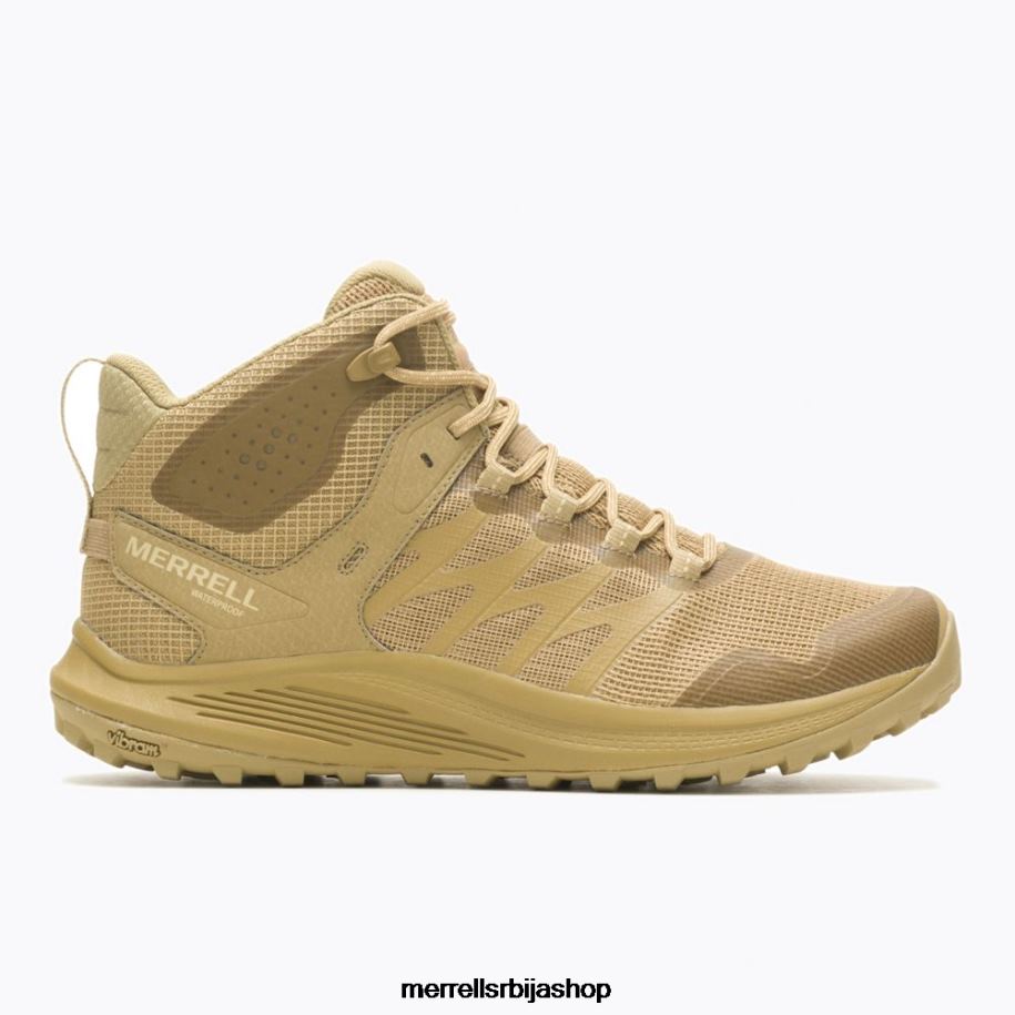 мушкарци нова 3 средња тактичка водоотпорна чизма (ј005051) Merrell којот ципеле 6X68L382
