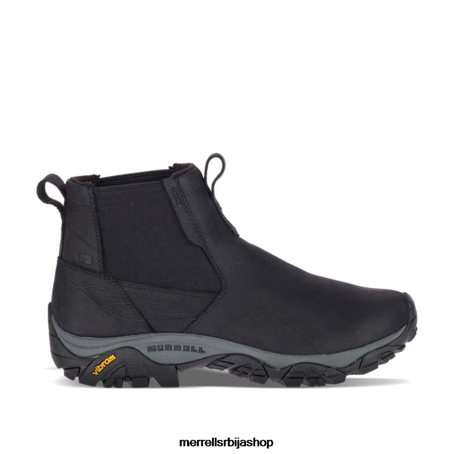 мушкарци моаб авантура цхелсеа полар водоотпоран (ј61847) Merrell црн ципеле 6X68L501