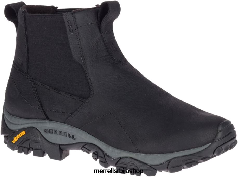 мушкарци моаб авантура цхелсеа полар водоотпоран (ј61847) Merrell црн ципеле 6X68L501
