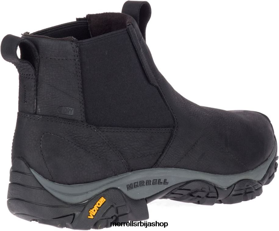 мушкарци моаб авантура цхелсеа полар водоотпоран (ј61847) Merrell црн ципеле 6X68L501