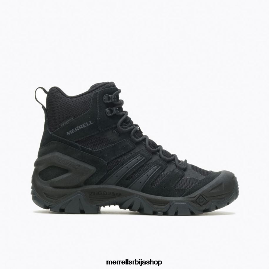 мушкарци Стронгфиелд тактичке 6'' водоотпорне чизме (ј099301) Merrell црн ципеле 6X68L441