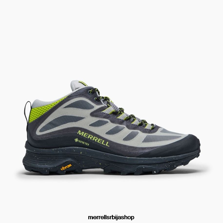 мушкарци моаб спеед мид горе-тек (ј066907) Merrell угаљ ципеле 6X68L191