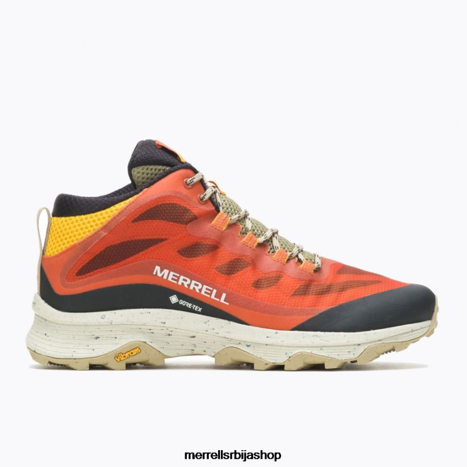мушкарци моаб спеед мид горе-тек (ј067229) Merrell глине ципеле 6X68L188