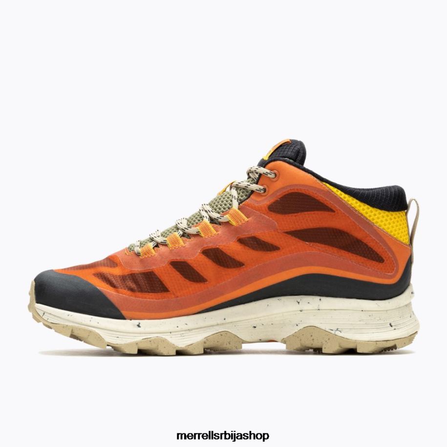 мушкарци моаб спеед мид горе-тек (ј067229) Merrell глине ципеле 6X68L188