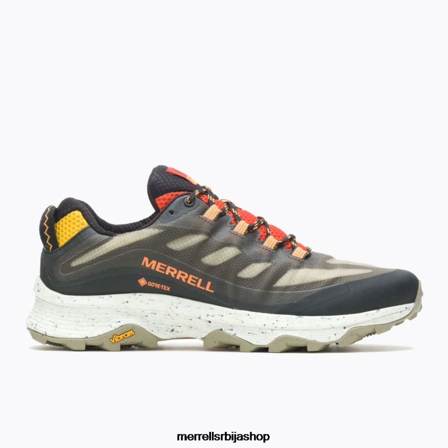 мушкарци моаб спеед горе-тек (ј067457) Merrell црна/мулти ципеле 6X68L24