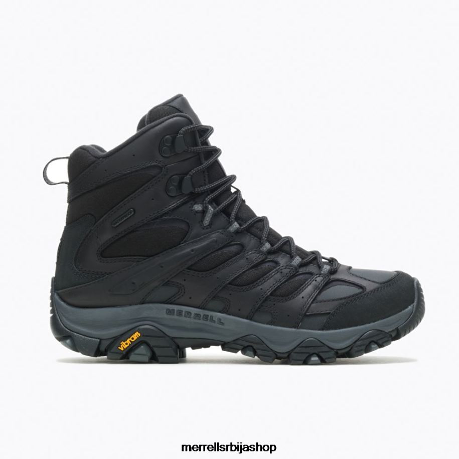 мушкарци моаб 3 термо високи водоотпоран (ј036565) Merrell црн ципеле 6X68L634