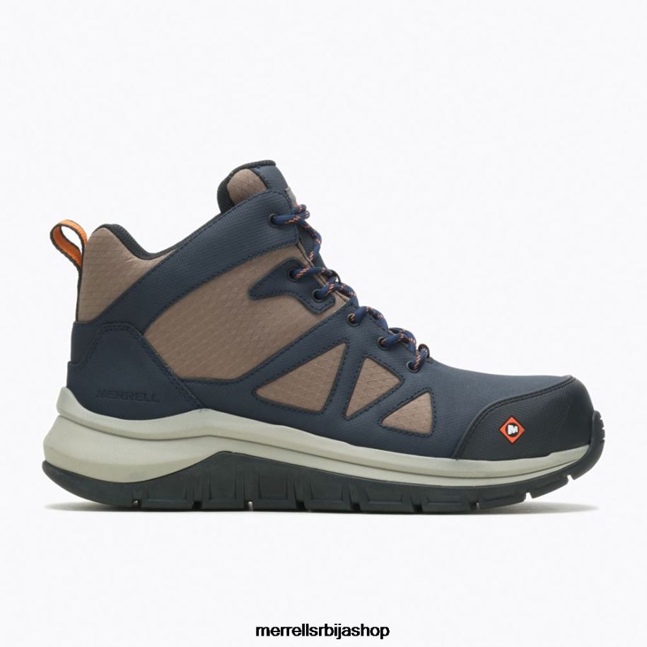 мушкарци фуллбенцх спеед мид цф (ј003321) Merrell морнарица ципеле 6X68L665