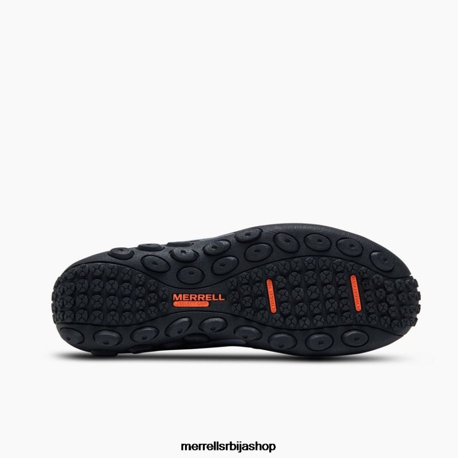мушкарци јунгле моц кожне радне ципеле (ј099317) Merrell црн ципеле 6X68L345