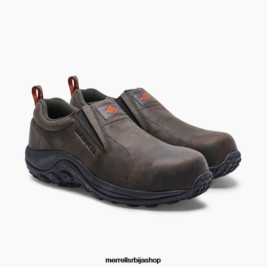 мушкарци јунгле моц кожне радне ципеле (ј099319) Merrell еспрессо ципеле 6X68L346