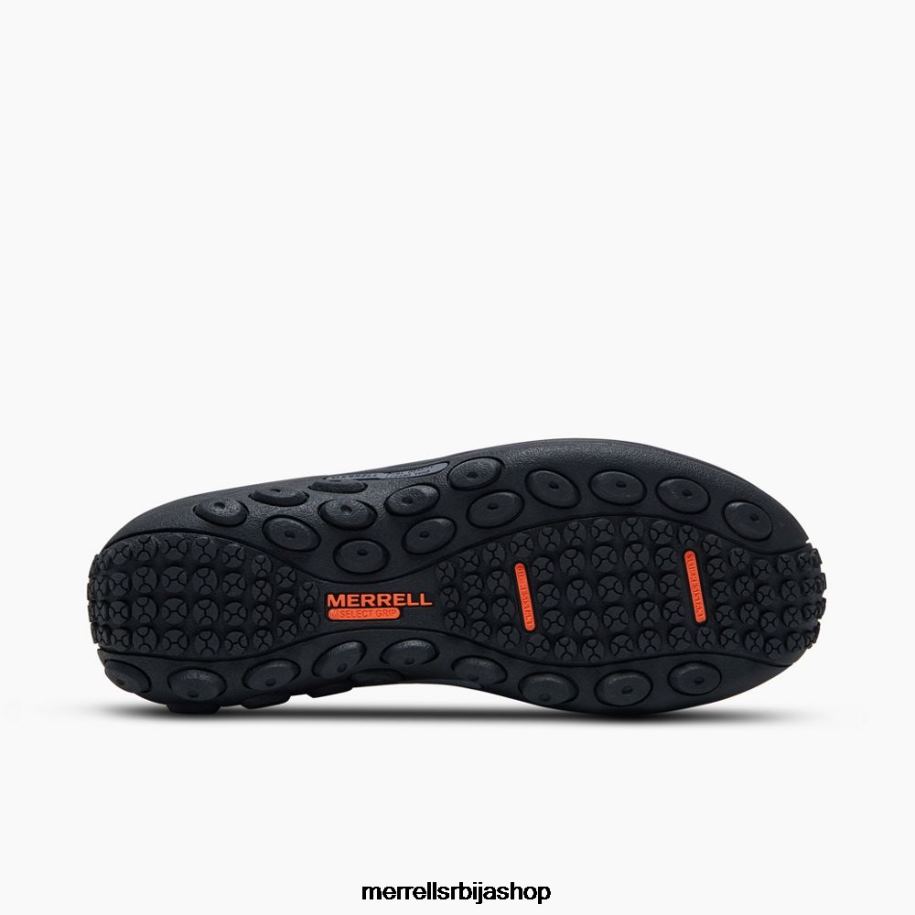 мушкарци јунгле моц леатхер ср радна ципела (ј099321) Merrell црн ципеле 6X68L339