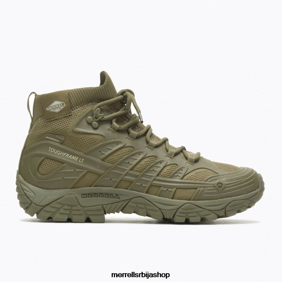 мушкарци моаб велоцити тактицал мид ватерпрооф (ј099425) Merrell маслина ципеле 6X68L348