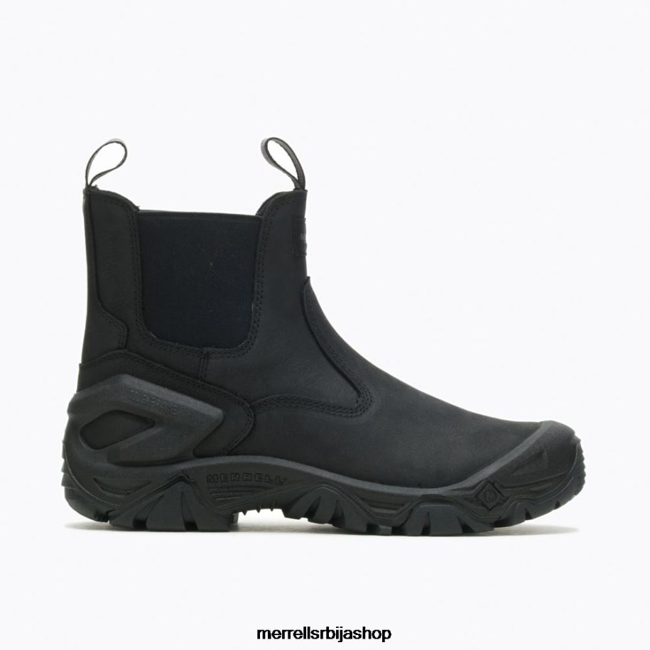 мушкарци стронгфиелд леатхер цхелсеа ср (ј099441) Merrell црн ципеле 6X68L622