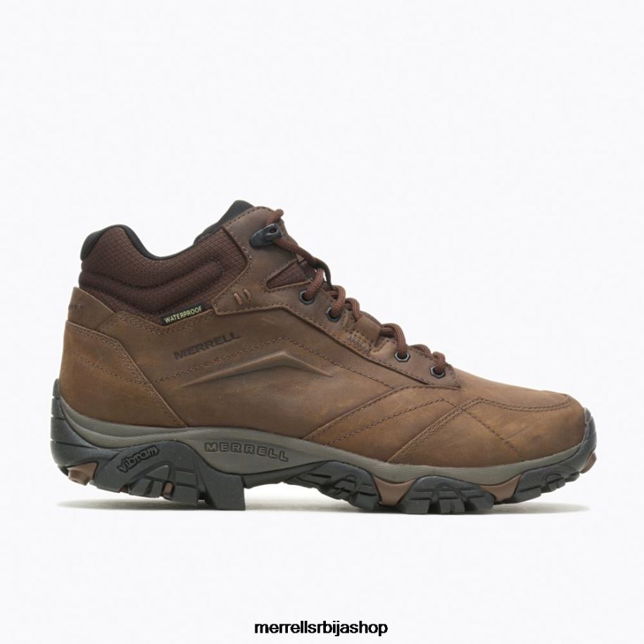 мушкарци моаб авантура средње водоотпорна широка ширина (ј91819в) Merrell мрачна земља ципеле 6X68L326