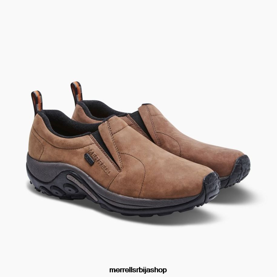 мушкарци јунгле моц нубук водоотпоран широка ширина (ј52927в) Merrell браон ципеле 6X68L246