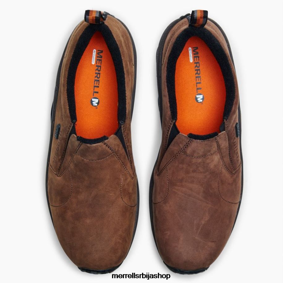 мушкарци јунгле моц нубук водоотпоран широка ширина (ј52927в) Merrell браон ципеле 6X68L246
